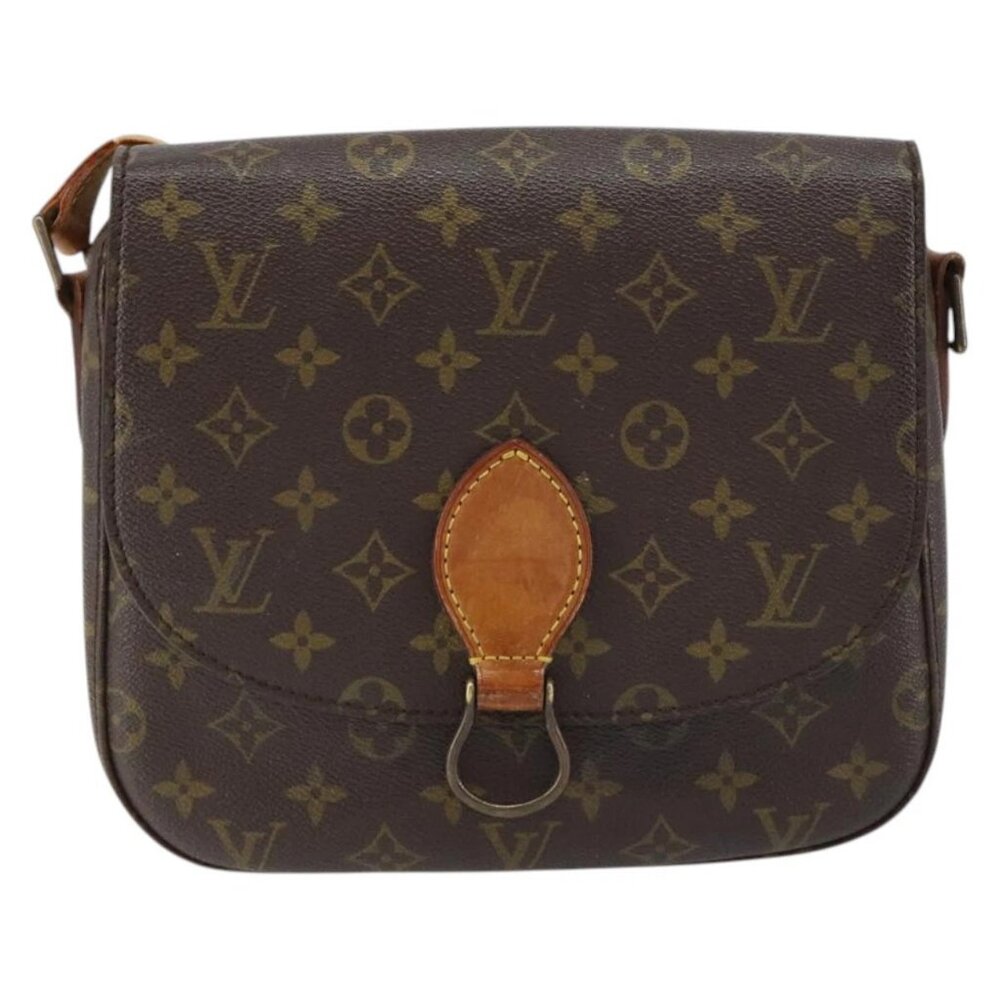 LOUIS VUITTON Monogram Saint Cloud GM Shoulder Bag Vintage M51242 LV Auth 142197 - Picture 3 of 15